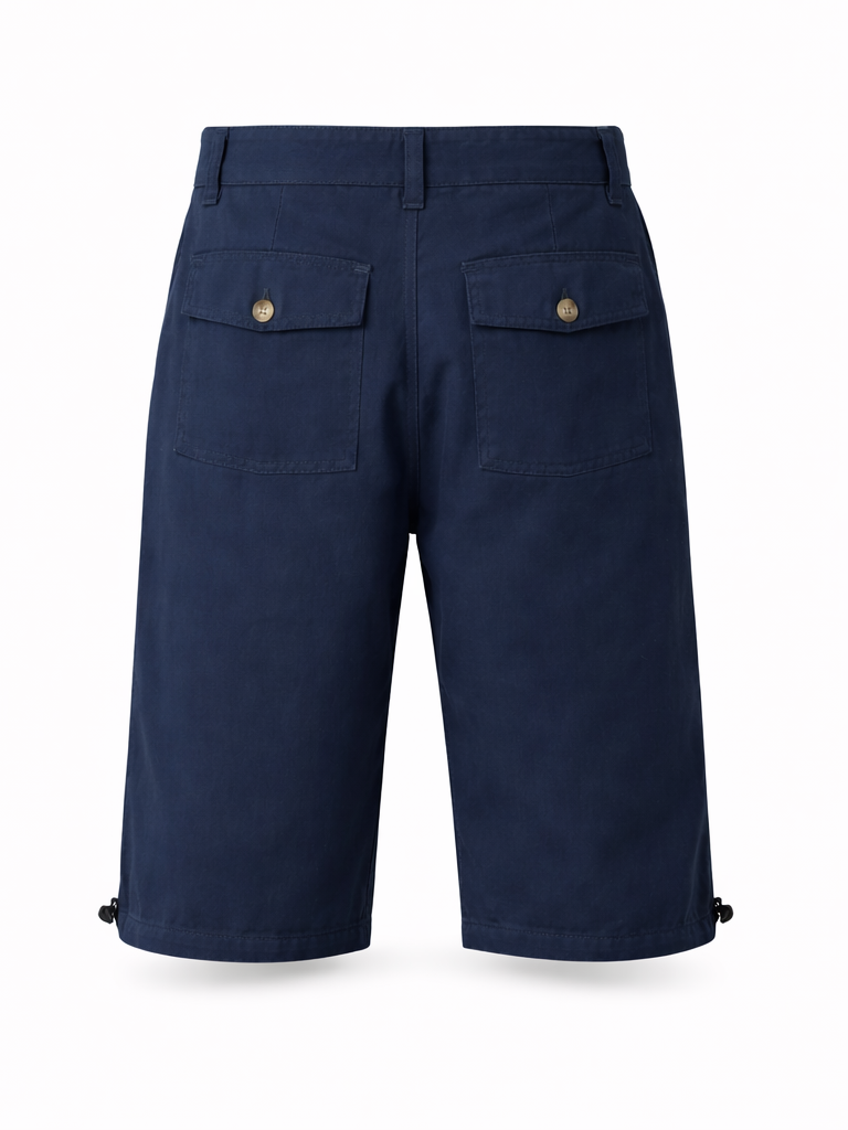 Adjustable Utility Cargo Shorts