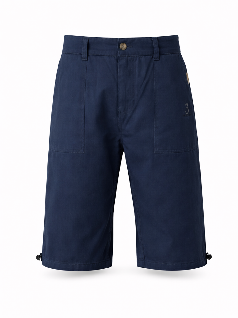 Adjustable Utility Cargo Shorts